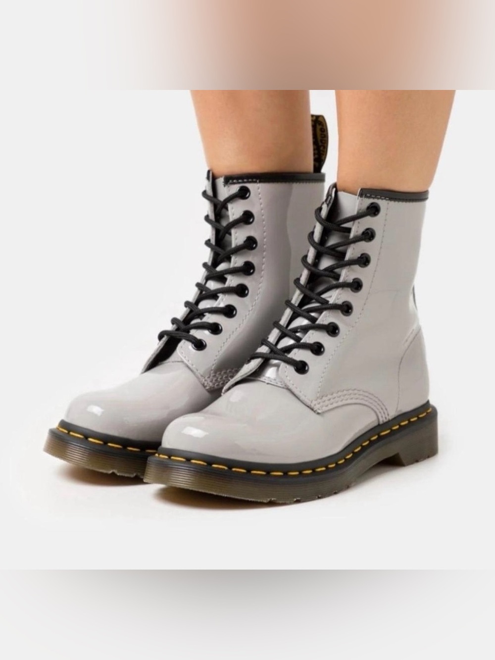 Dr. Martens 1460 Patent Leather Lace Up 
Boots Women’s Size: 7 - Picture 12 of 12